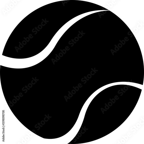 Tennis Balls icon, sport playing equipment. Vector template designs realistic flying tennis ball closeup . Tournament or championship symbols, isolated on transparent background, for mobile apps