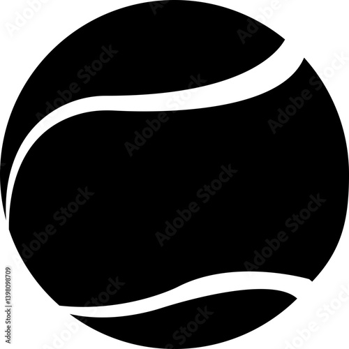 Tennis Balls icon, sport playing equipment. Vector template designs realistic flying tennis ball closeup . Tournament or championship symbols, isolated on transparent background, for mobile apps