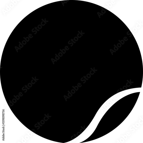 Tennis Balls icon, sport playing equipment. Vector template designs realistic flying tennis ball closeup . Tournament or championship symbols, isolated on transparent background, for mobile apps