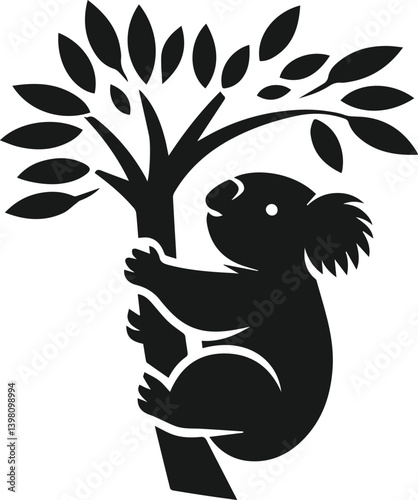 Photography Koala vector animal silhouette