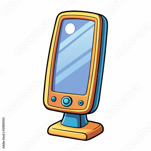 lcd monitor with a blank screen