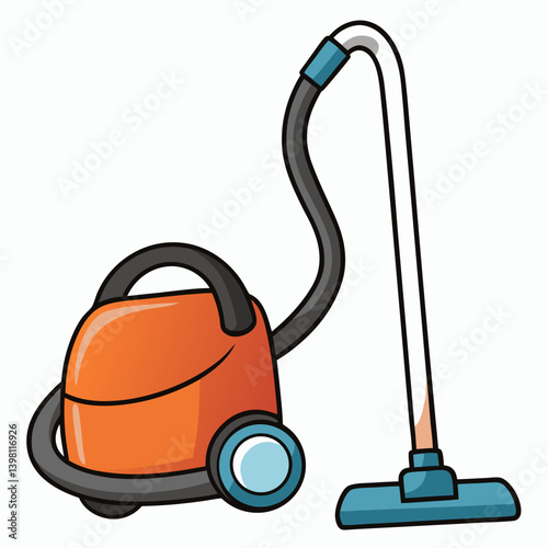 vacuum cleaner on a white background