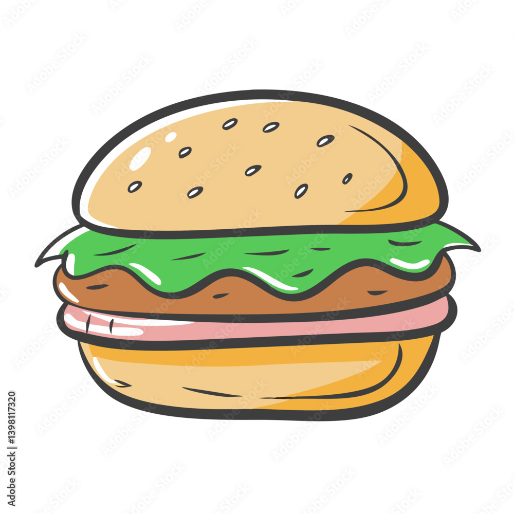 veggie burger icon, veggie burger vector illustration-simple illustration of veggie burger, perfect for veggie burger logos and icons veggie burger icon, veggie burger vector illustration-simple illustration of veggie burger, perfect for veggie burger logos and icons