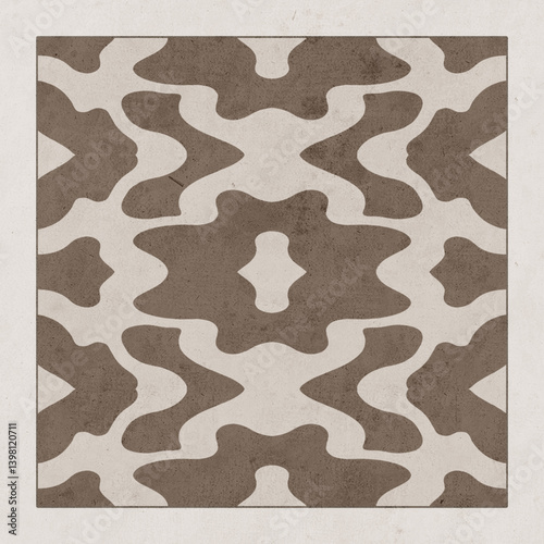 Abstract background in vintage style. Stylized old with grain. For use in graphics, for printing on wall decorations.