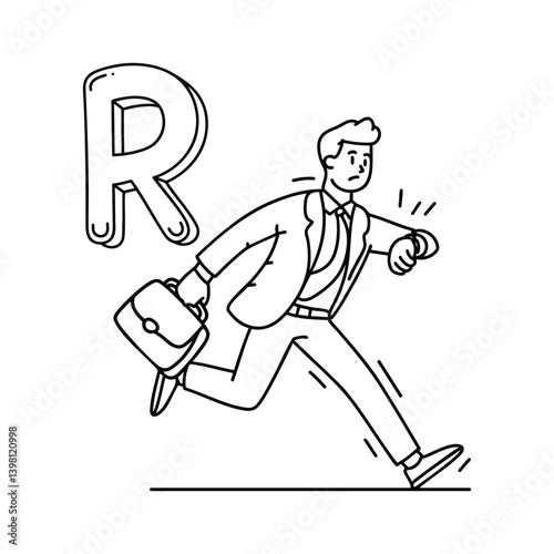 An Illustration of letter R stand for Rush
