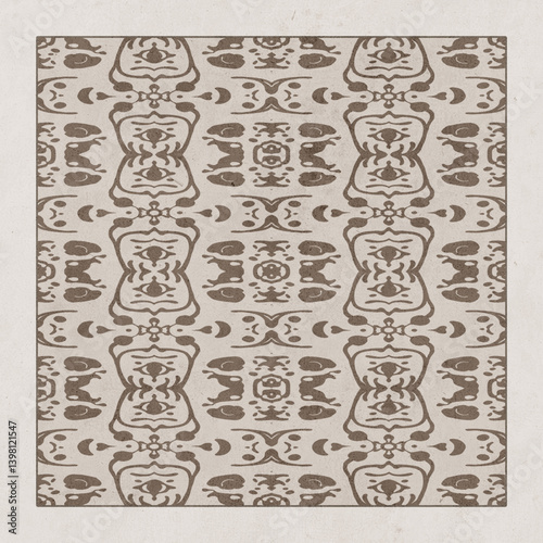 Abstract background in vintage style. Stylized old with grain. For use in graphics, for printing on wall decorations.