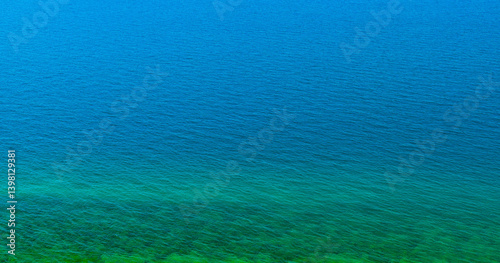 Obraz na płótnie Sea water surface background texture w salonie