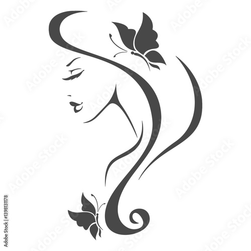 black girl silhouette