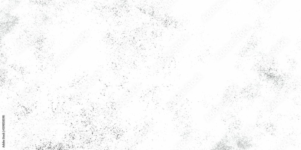 White grunge background with grey grains. Old paper texture background. Rough textures with gritty noise. Stains and scratches Grunge background. polished stone pattern.	