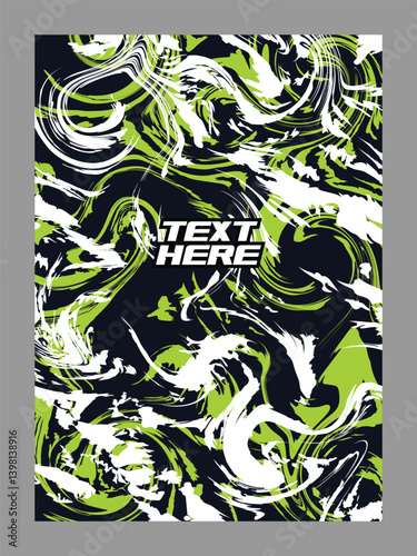 Vector jersey sports design for racing cycling football gaming motocross