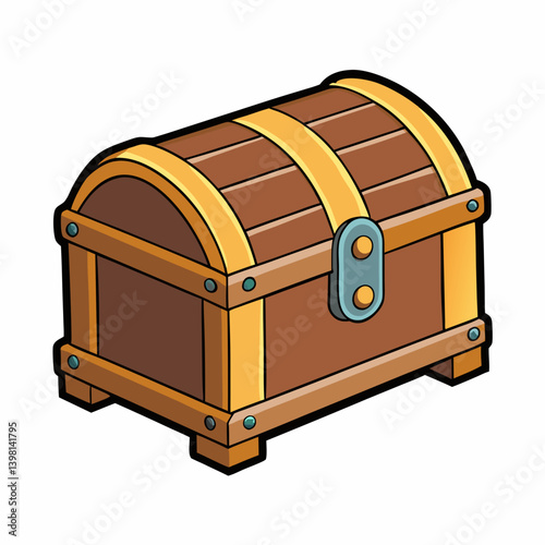 old wooden chest