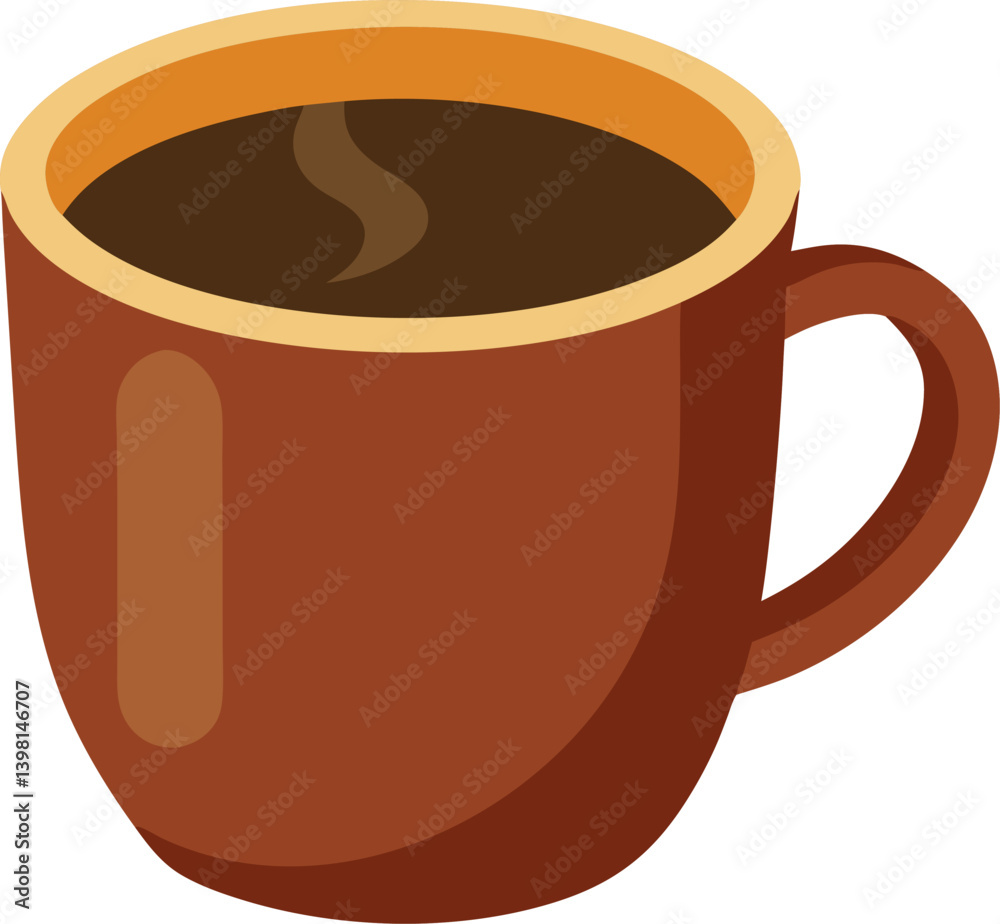 cup of coffee vector illustration on transparent background cup of coffee vector illustration on transparent background