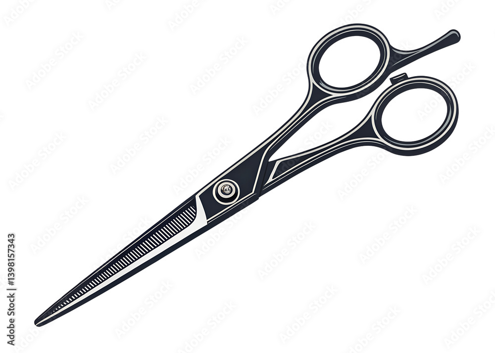 Obraz premium A sleek pair of scissors with precise blades for professional grooming