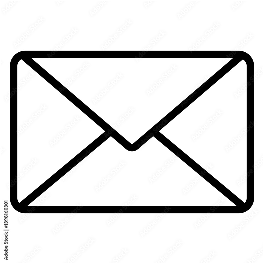 Message Simple Icon Vector Illustration Concept Message Simple Icon Vector Illustration Concept