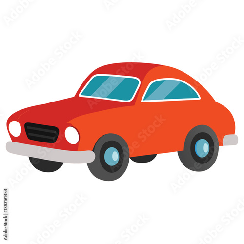White Background Car Icon