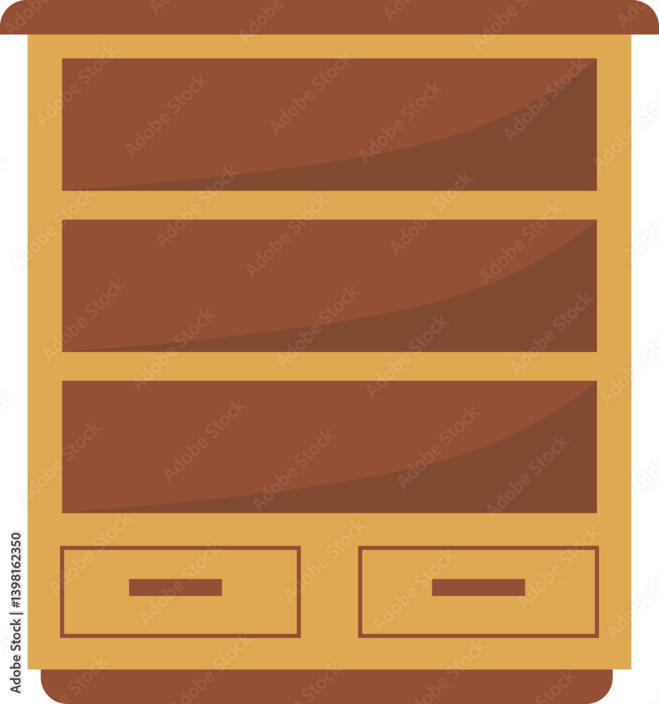 Living room interior. Vector flat cartoon illustration Living room interior. Vector flat cartoon illustration