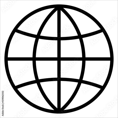 Internet Simple Icon Vector Illustration Concept