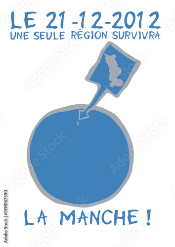 21 12 2012 manche fin monde survivra terre planete departement humour drole 50 manche normandie