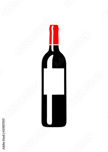  bouteille de vin alcool rouge