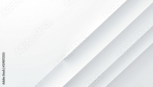 White gradient background with soft diagonal lines, ideal for modern designs, web backgrounds, minimalist presentations,  minimalist,  presentation