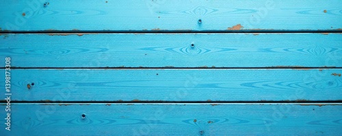 Weathered and textured vintage blue wooden planks background,  rustic,  distressed