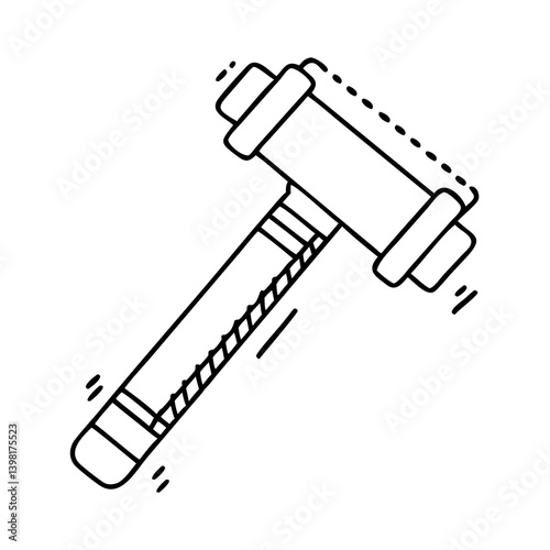 sledgehammer icon, sledgehammer vector illustration-simple illustration of sledgehammer, perfect for sledgehammer logos and icons