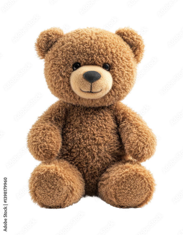 Cute plush toy cozy environment front view comfort concept. Isolated on transparent background, png. Cute plush toy cozy environment front view comfort concept. Isolated on transparent background, png.