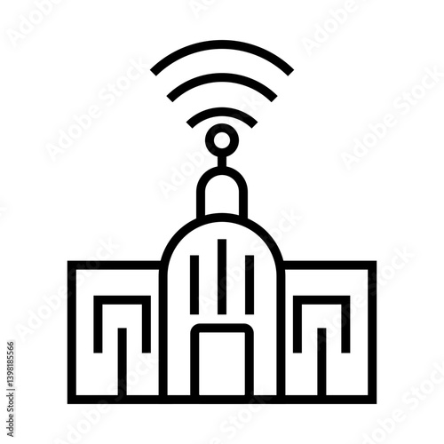 Broadcasting Icon Design