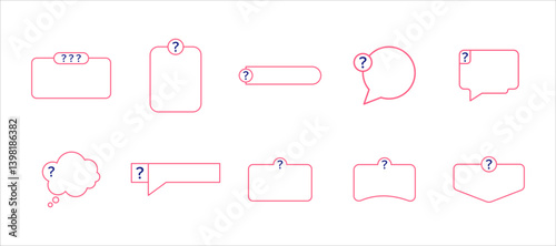 QUESTION BOX LINE ELEMENT