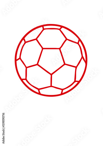 ballon de handball dessin