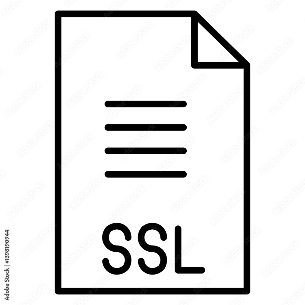 SSL File Icon SSL File Icon