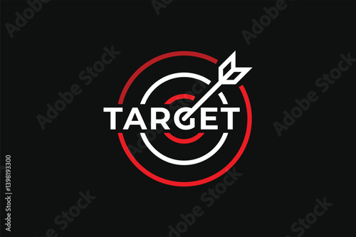 Free Download arrow target text logo - GFXLoad
