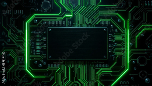 CHIPT MACINE circuit board background