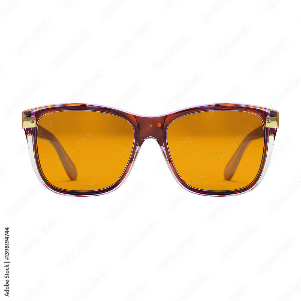 Fototapeta premium Stylish sunglasses mockup fashion display minimalist style front view trendy accessory