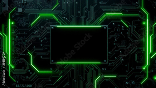 CHIPT MACINE circuit board background