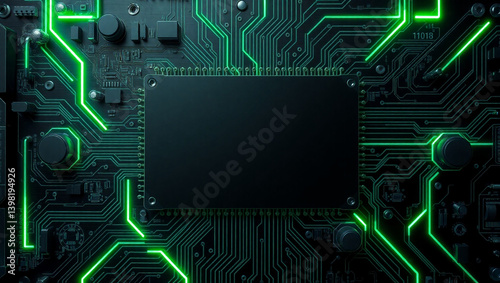 CHIPT MACINE circuit board background