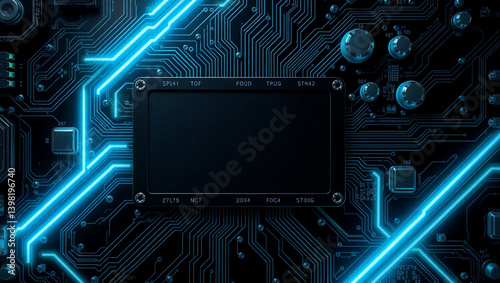CHIPT MACINE circuit board background