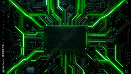 CHIPT MACINE circuit board background