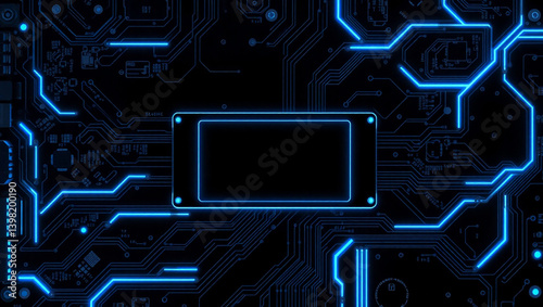 CHIPT MACINE circuit board background