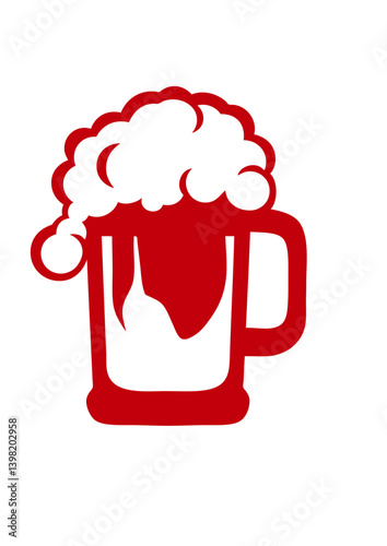 Chope de biere verre alcool icone dessin