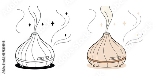 Cedarwood Essential Oil Diffuser in a wood or glass bottle containing liquid, placed next to various bottles of oil, vinegar, and medicine in a chemistry setting