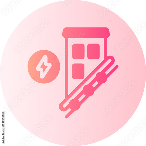Funicular  gradient icon