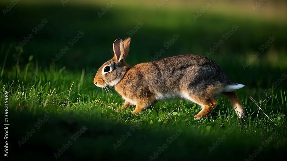 Fototapeta premium rabbit in the grass