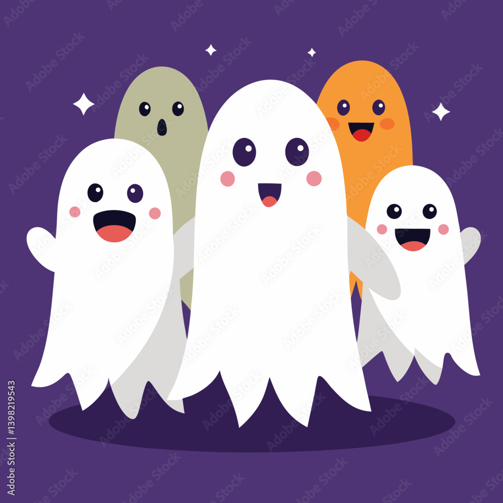 Fototapeta premium halloween monsters spooky
