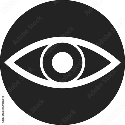 Microscope Zoom Vector Icon Stock Illustration
