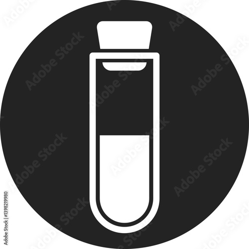 DNA Coil Vector Icon Stock Illustration