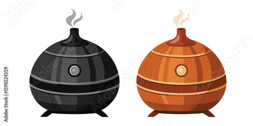 Cedarwood Essential Oil Diffuser in a wood or glass bottle containing liquid, placed next to various bottles of oil, vinegar, and medicine in a chemistry setting