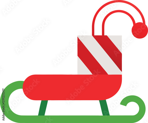 3d render of a red and green percent sign