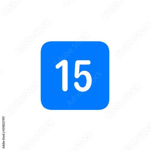 Filled Fifteen Square