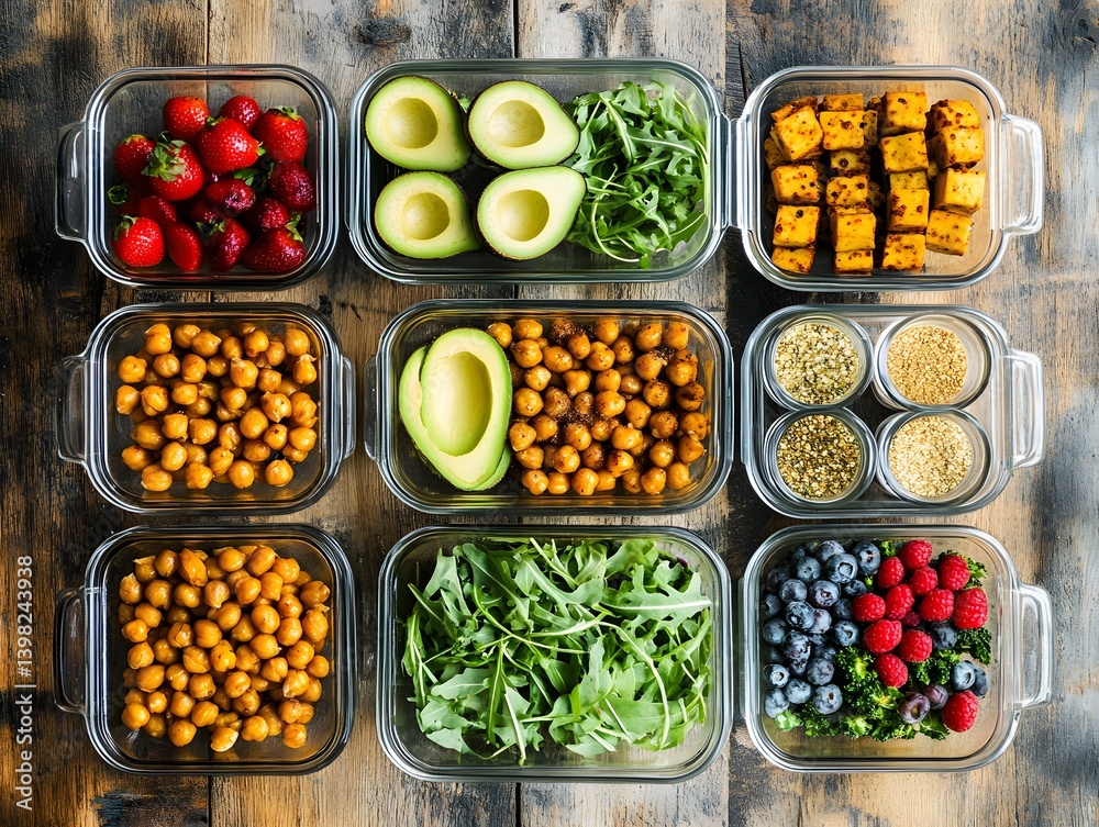 Healthy Vegan Meal Prep: Balanced Nutrition for a Fit Lifestyle
